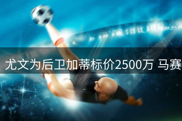 尤文为后卫加蒂标价2500万 马赛展现收购意向